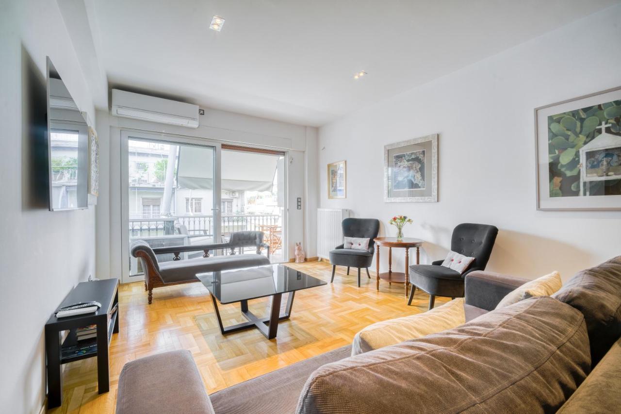 Bright Spacious Luxury Apartment In Prime Central Athen Eksteriør billede