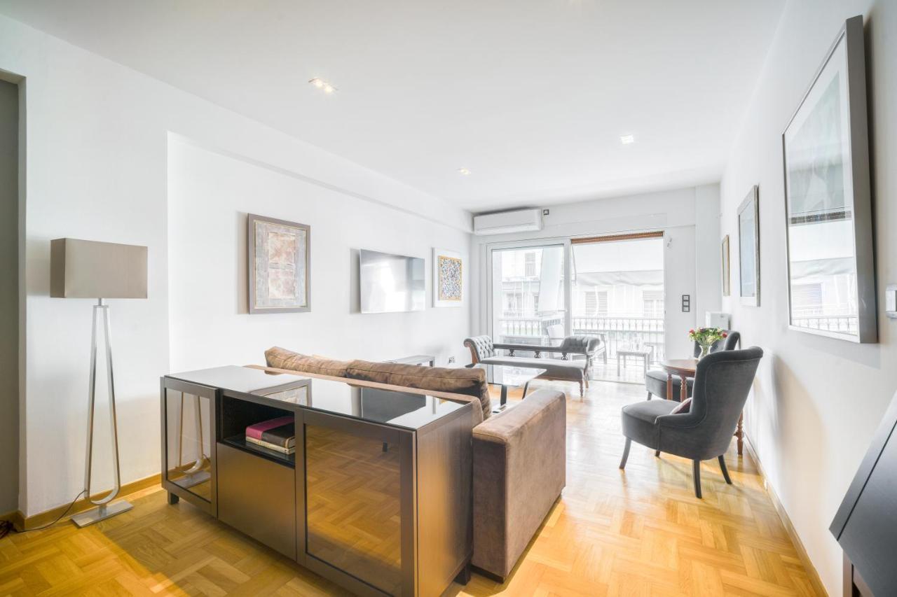 Bright Spacious Luxury Apartment In Prime Central Athen Eksteriør billede